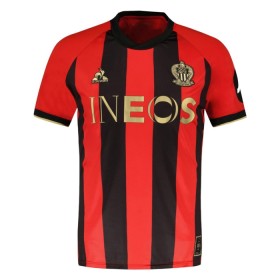 Jalkapallo Peliasut OGC Nice Koti Pelipaita 2024-25 Lyhythihainen